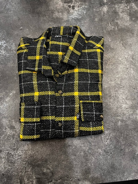 پیراهن پارچه پشمی با ترکیب بسیار شیک