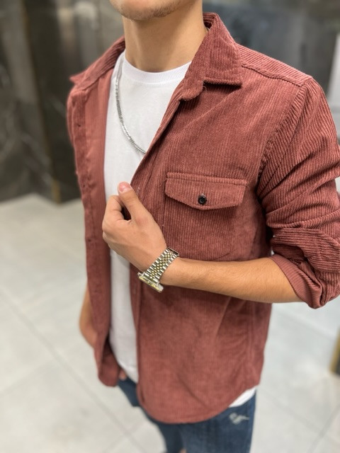 پیراهن کبریتی رنگ هلویی جذاب