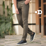 شلوار کتان سبز مردانه