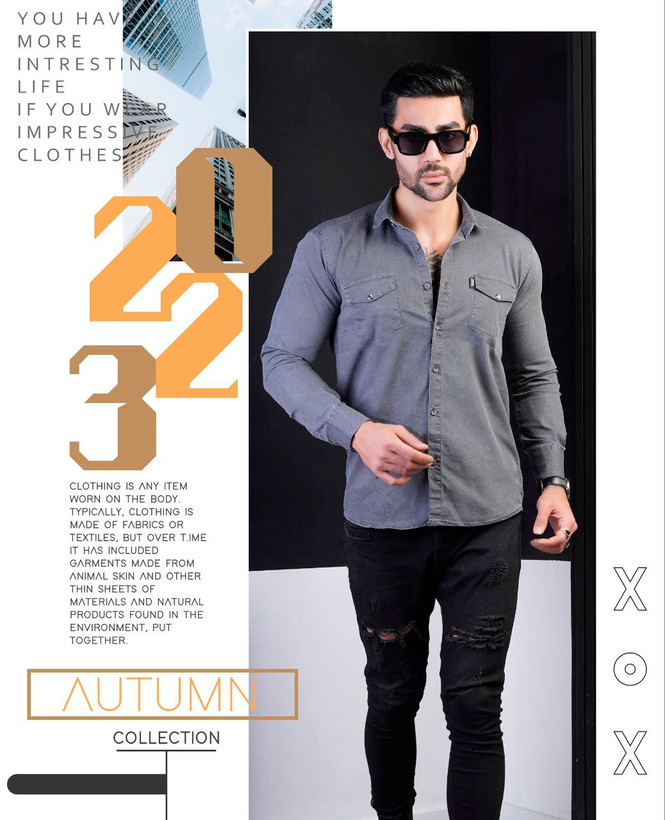 پیراهن دوجیب کتان کوتینگ سنگشور