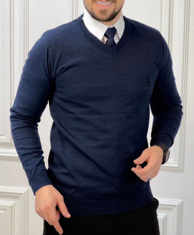 Blue Collar Sweater
