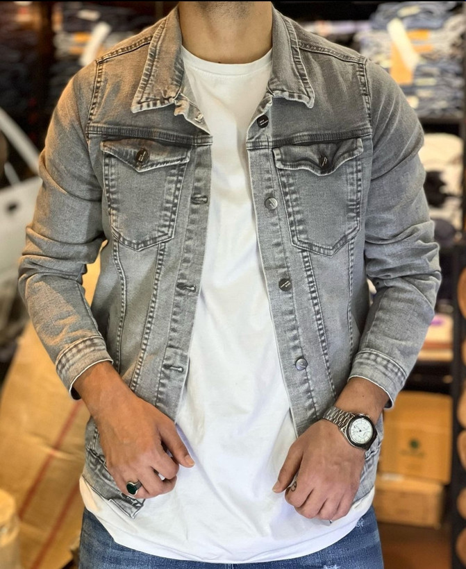 کت لی رنگ طوسی جدید ۱۴۰۲