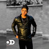 کاپشن چرمی طرح خاص