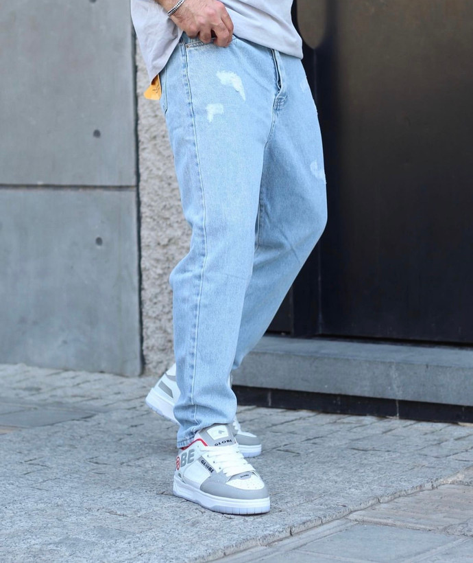 مام فیت مردانه جدید آبی برفی