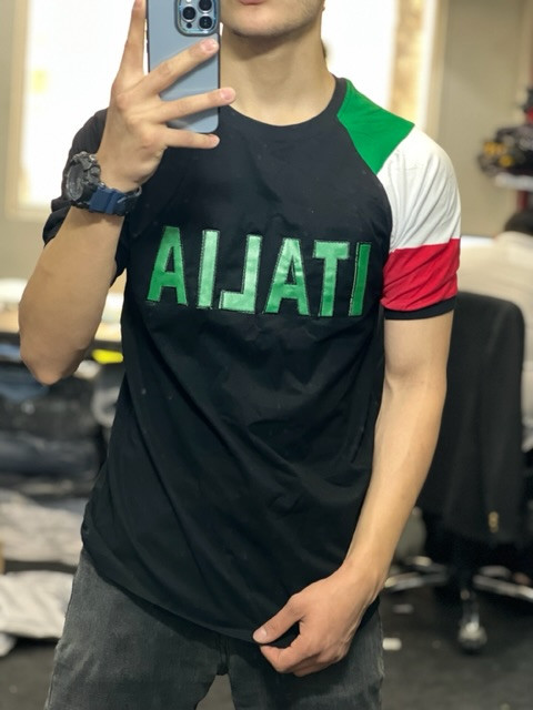 تیشرت جذاب ۲۰۲۴ ایتالیا آستین کش