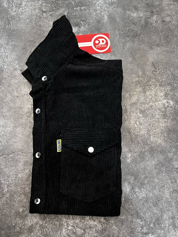 پیراهن مخمل کبریتی مردانه