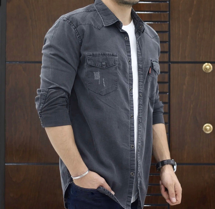 پیراهن لی دو جیب