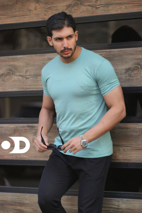 تیشرت سبز پنتون zara نخ پنبه