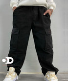 شلوار کارگو مشکی