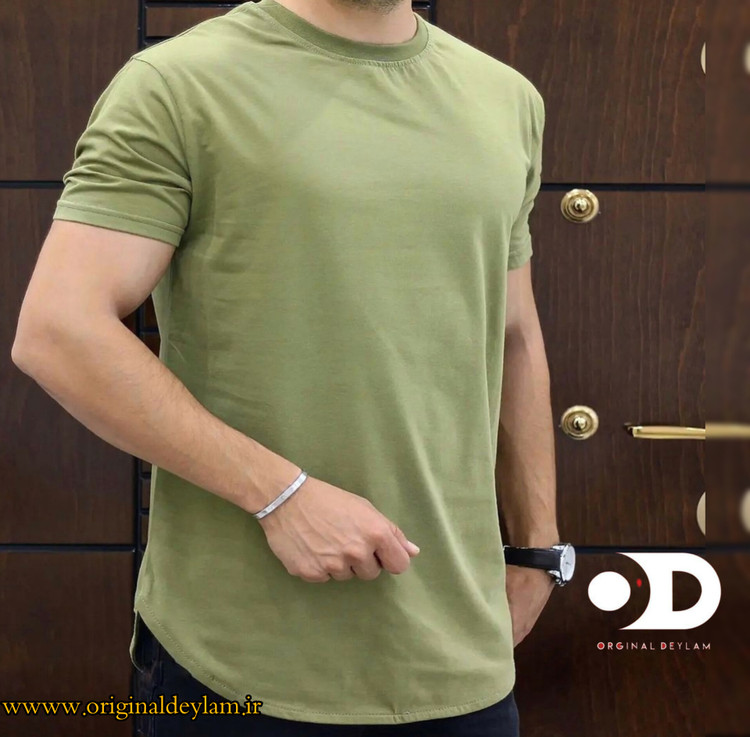 تیشرت سبز پسته ای