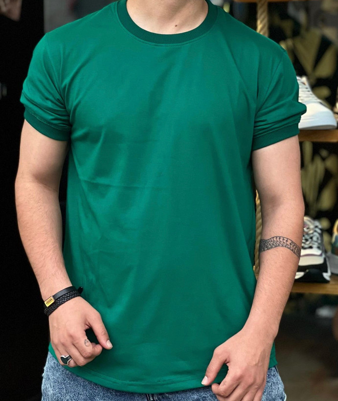 تی شرت نخ پنبه zara مدل ساده