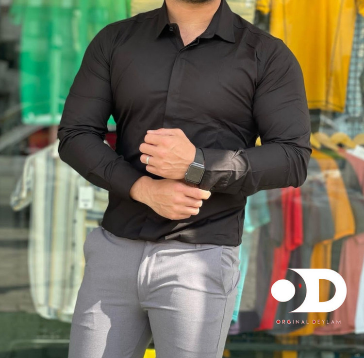 پیراهن مشکی مردونه