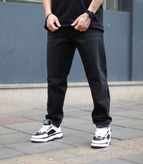 شلوار مام استایل مردانه رنگ زغالی جدید کد mom8667