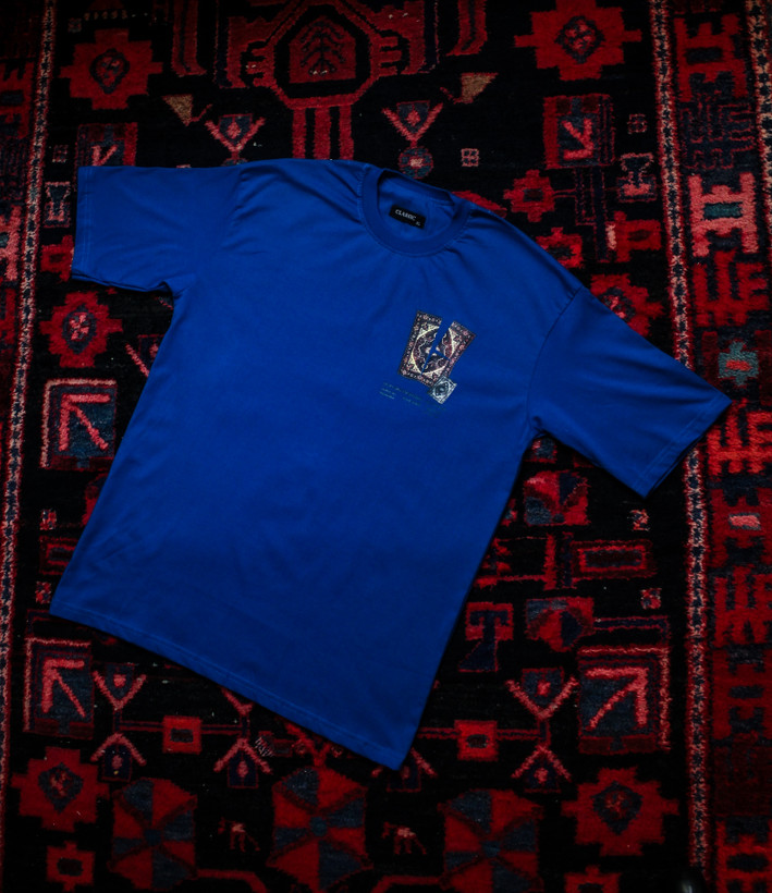 تیشرت طرح قالیچه مردانه