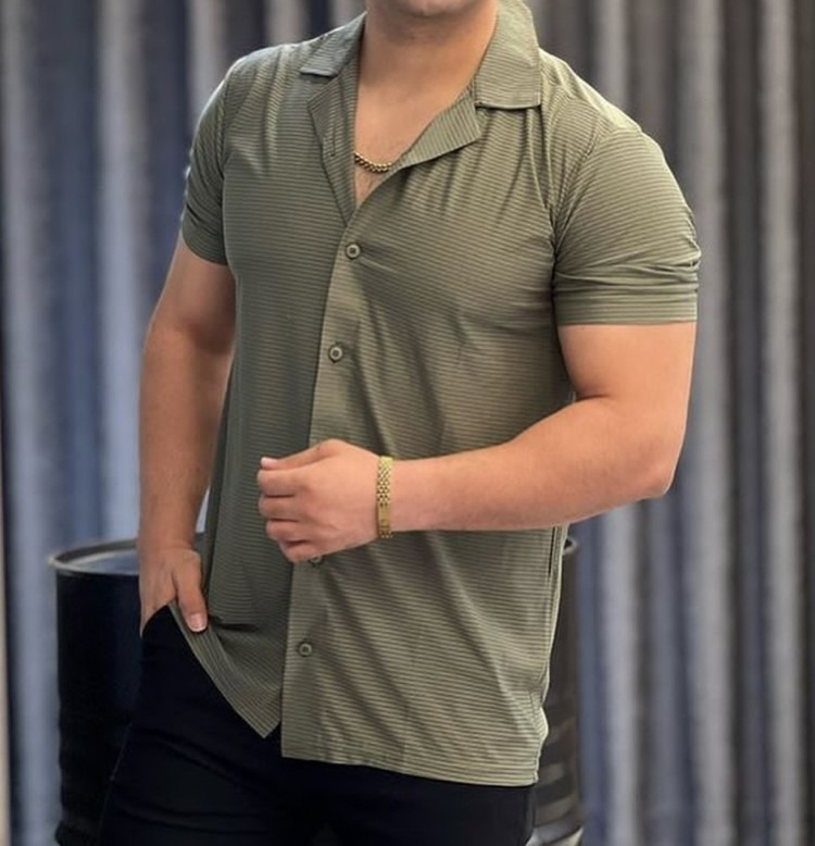 پیراهن یقه انگلیسی نس پار