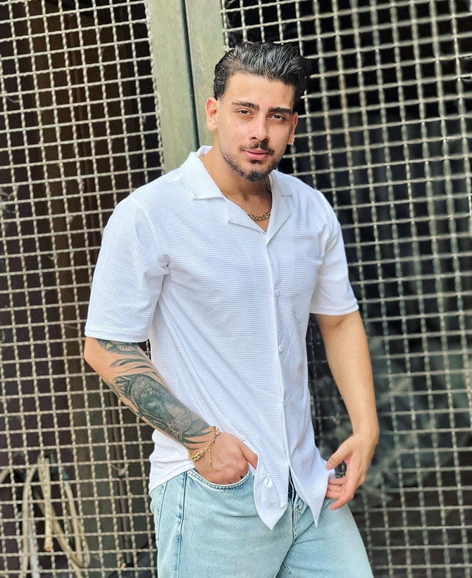 پیراهن یقه انگلیسی سفید