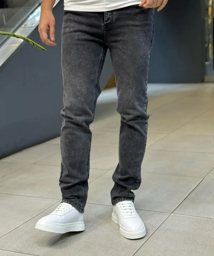 شلوار راسته رگولار ذغالی