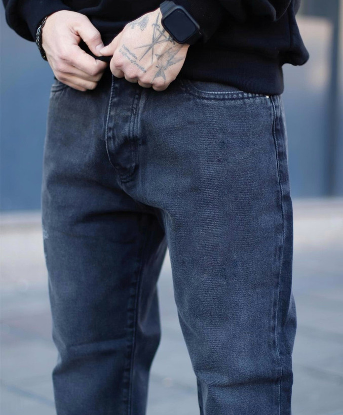 مام فیت ذغالی بدون زاپ مردانه کد 1458