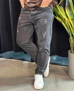 Men's charcoal smoke mom fit pants, excellent quality * Original Deylam🤩
