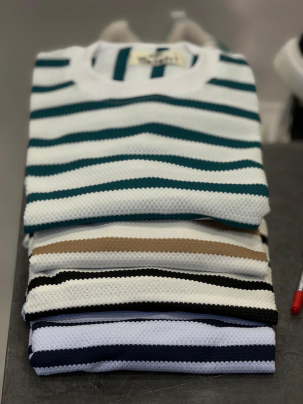 تیشرت رینگر مردانه پارچه کنفی فوق العاده خنک