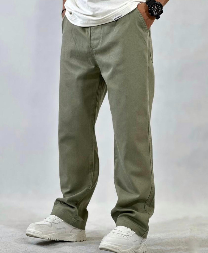 اسلش بگ مردانه پارچه لینن اعلا رنگ سبز سدری