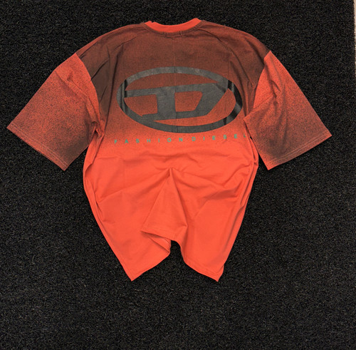 تیشرت لش پیسوله ای دیزل رنگ خاص آجری کد ۱۶۵