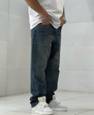 شلوار بگ مردانه رنگ کاستوم خاص کد 14257 - اورجینال دیلم