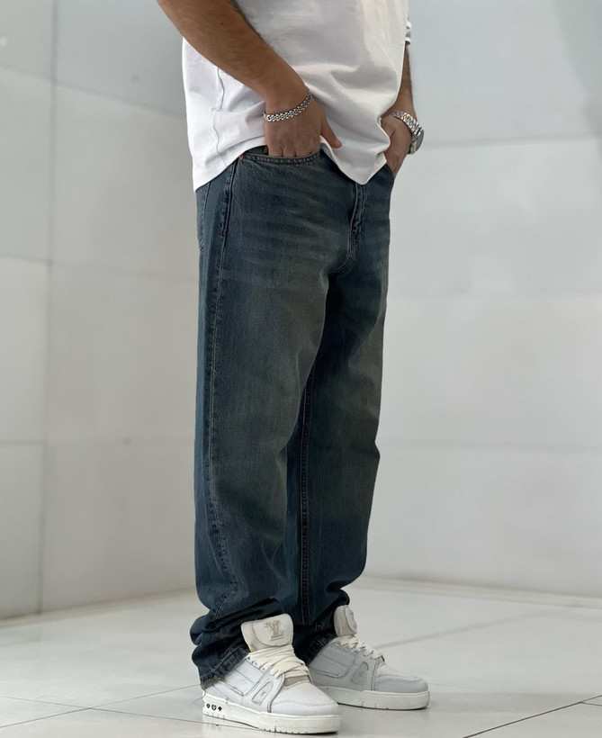 شلوار بگ مردانه رنگ کاستوم خاص کد 14257 - اورجینال دیلم