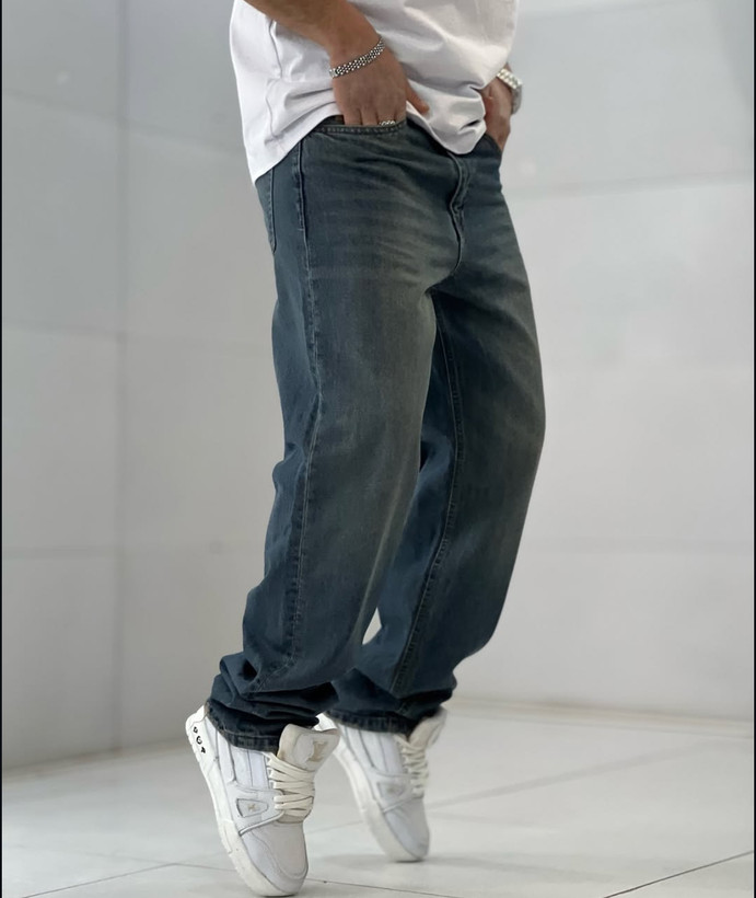 شلوار بگ مردانه رنگ کاستوم خاص کد 14257 - اورجینال دیلم