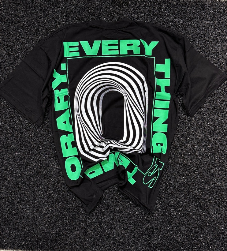 تیشرت پشت چاپ طرح 0 بینهایت | سایزبندی کامل تا ۴ ایکس لارج استاندارد