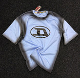 تیشرت دیزل باکسی رنگ آبی فیروزه ای با حاشیه مشکی پیسوله | پارچه ماکان درجه یک کیفیت بالا