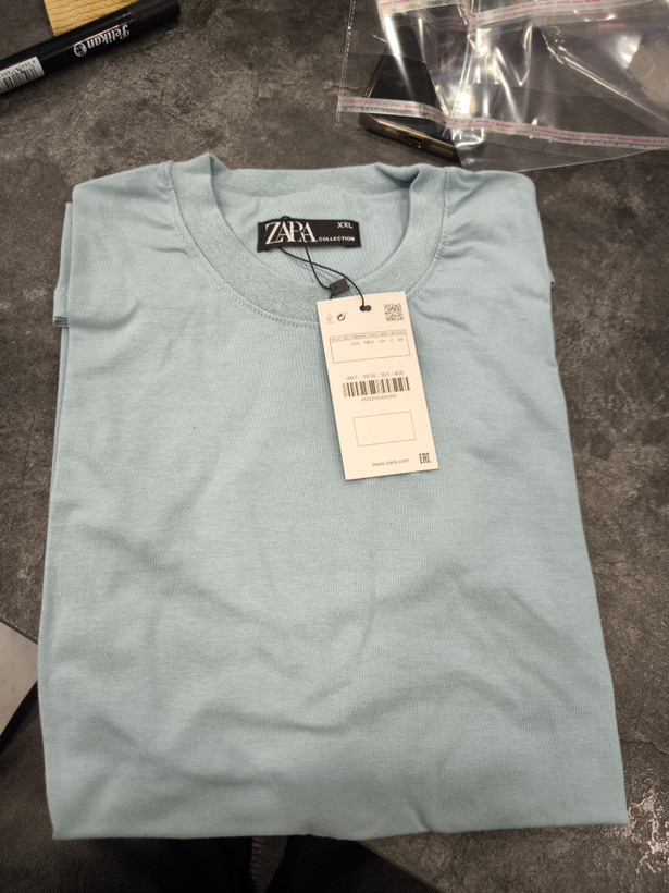 تیشرت ساده بیسیک نخ پنبه رنگ سبزآبی جذاب