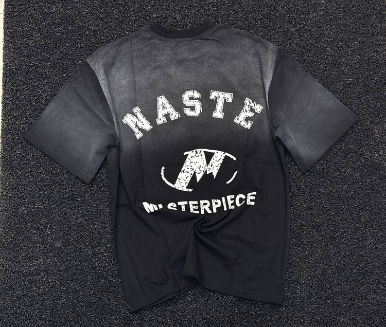 تیشرت مردانه مسترپیس با طرح چاپی انکر | پارچه ماکان دو رنگ سفید و مشکی