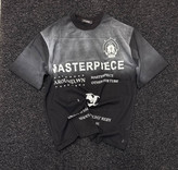 تیشرت مردانه مسترپیس با طرح چاپی انکر | پارچه ماکان دو رنگ سفید و مشکی