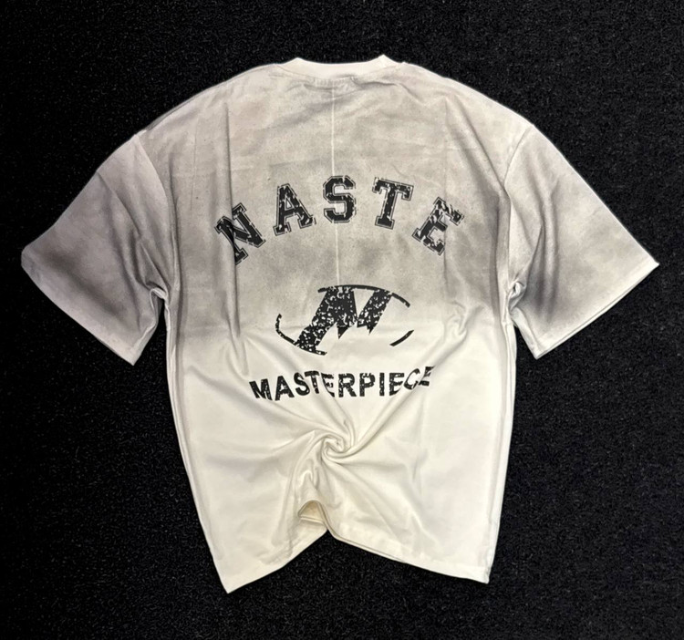 تیشرت مردانه مسترپیس با طرح چاپی انکر | پارچه ماکان دو رنگ سفید و مشکی