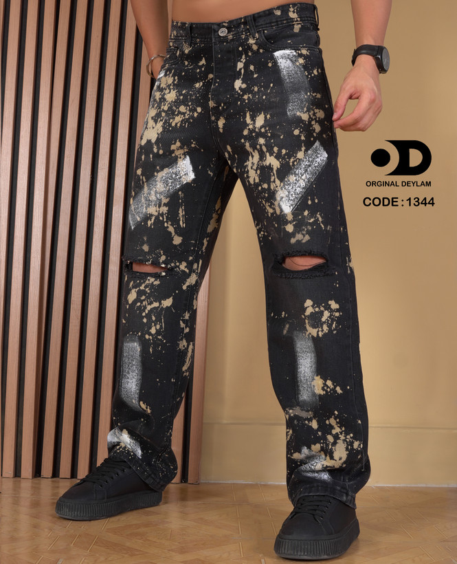 شلوار نیم بگ مستر کاستوم فوقالعاده خفن مردانه کد ۱۳۴۴