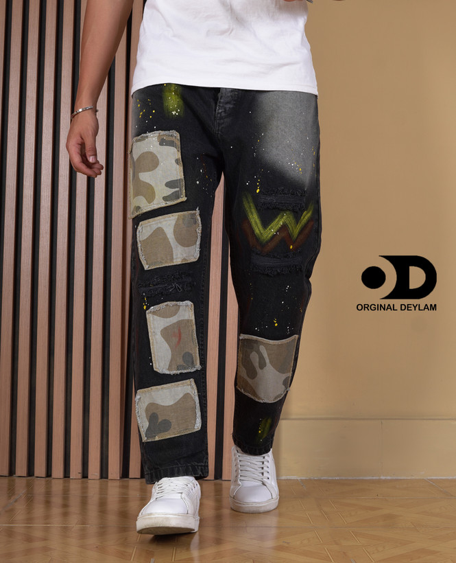 شلوار مام فیت کاستوم مردانه کد M2358