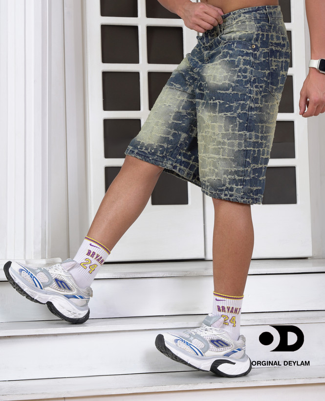 شلوارک وارداتی اسیدشویی پتینه مردانه کیفیت پرمیوم کد ۳۶۰