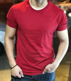 تیشرت مشکی ساده مردانه