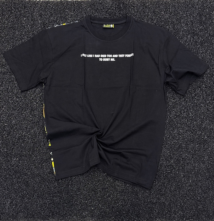 تیشرت باکسی لش پشت چاپ طرح فرشته شهری | طرح جسورانه برای نسل جدید