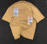 تیشرت لش باکسی طرح Journey & Authentic - کلکسیون هنری اورجینال دیلم