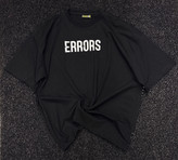 ERROR SYSTEM  تیشرت هکری جذاب مردانه - قواره باکسی لش