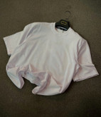 تیشرت اوور سایز سفید مردانه پارچه پنبه نخ ۲۸ درجه یک | قالب باکسی