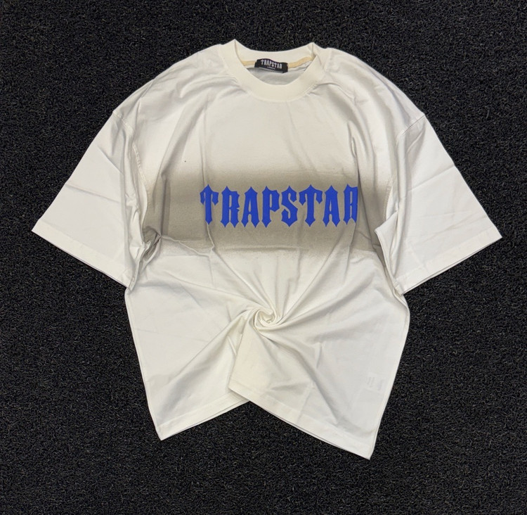 تیشرت اورسایز TRAPSTAR سفید- کیفیت پریمیوم 💎
