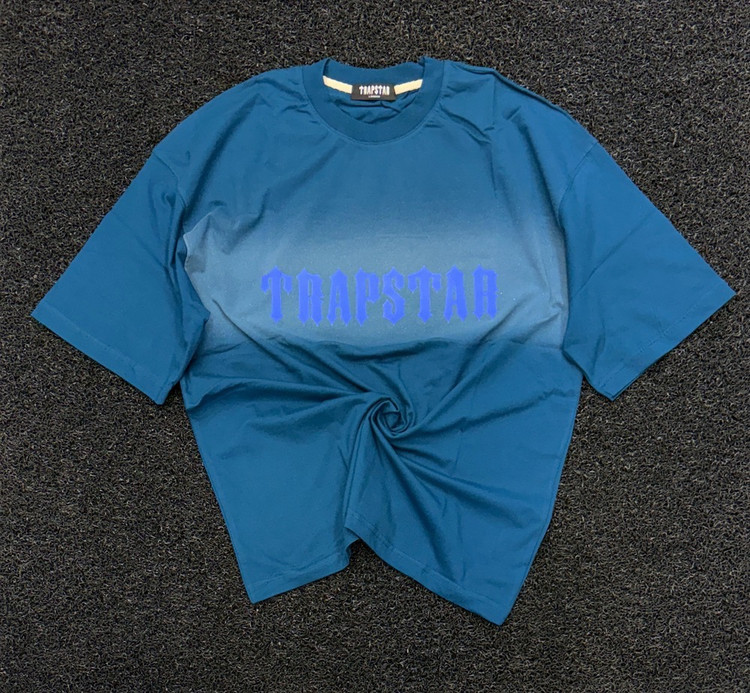 تیشرت اورسایز TRAPSTAR سبز کله قازی - کیفیت پریمیوم 💎