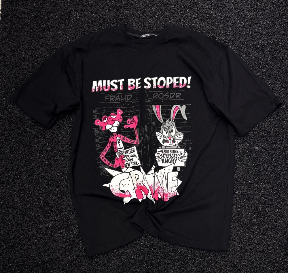 تیشرت لش باکسی Crime Scene Edition