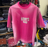 تیشرت اوورسایز LEVI'S 501 🌸 Los Angeles Edition | صورتی مد روز | کالیفرنیا درایم 🌸