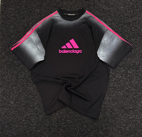 تیشرت پشت چاپ اورسایز Balenciaga × Adidas