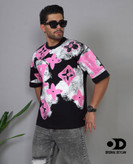 تیشرت لش باکسی Louis Vuitton ⚜️ Monogram Spray Edition | هنر گرافیتی لوکس | پاریس 2025 ⚜️