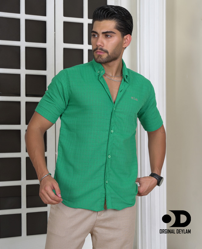 پیراهن مراکشی سبز زمردی اورجینال دیلم، تجسم زیبایی طبیعت در قالب مد روز است